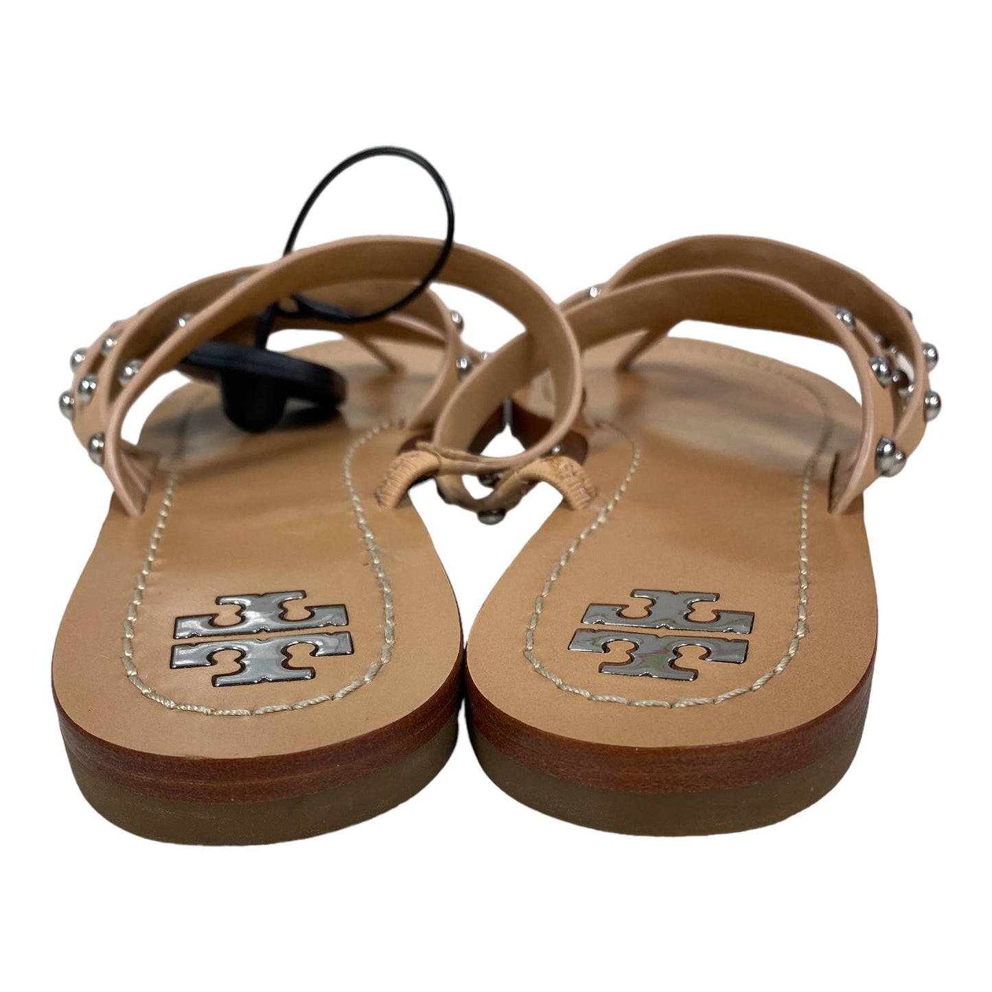 Tan Sandals Designer Tory Burch, Size 7