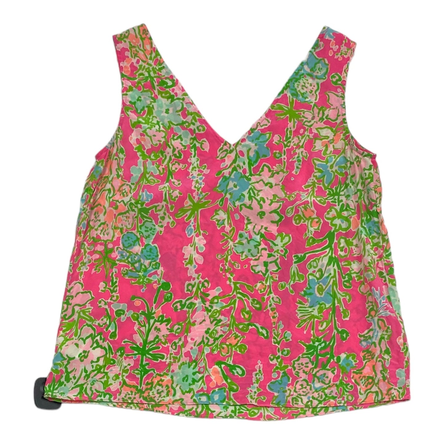 Multi-colored Top Sleeveless Designer Lilly Pulitzer, Size S