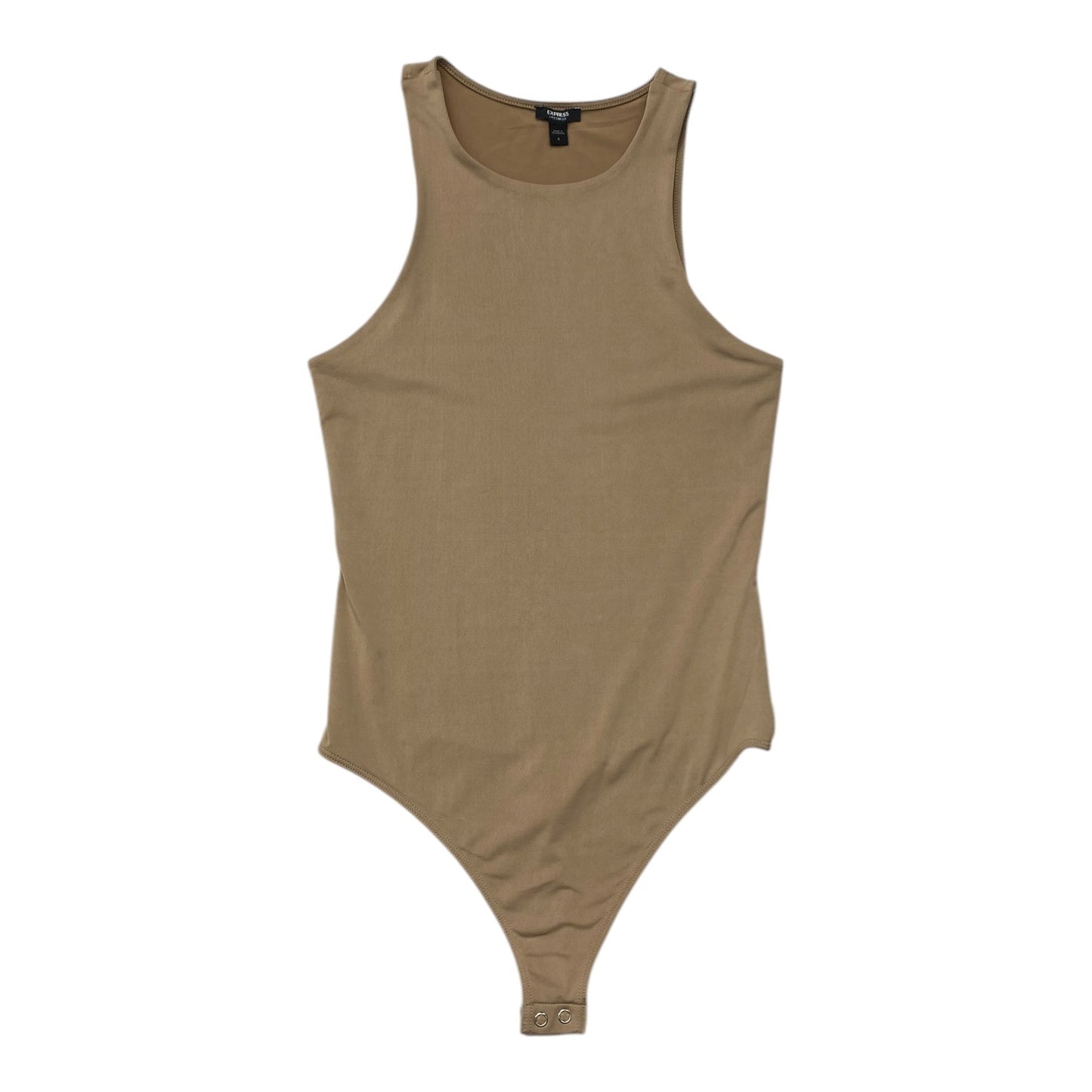 Bodysuit By Express In Tan, Size: S