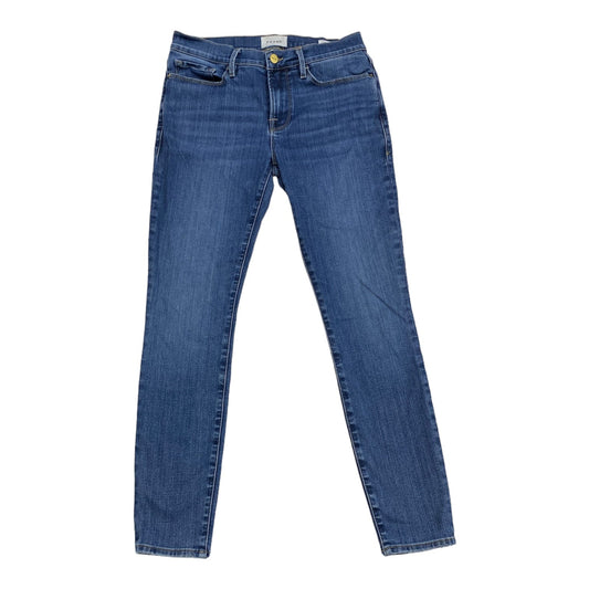 Blue Denim Jeans Skinny Frame, Size 4