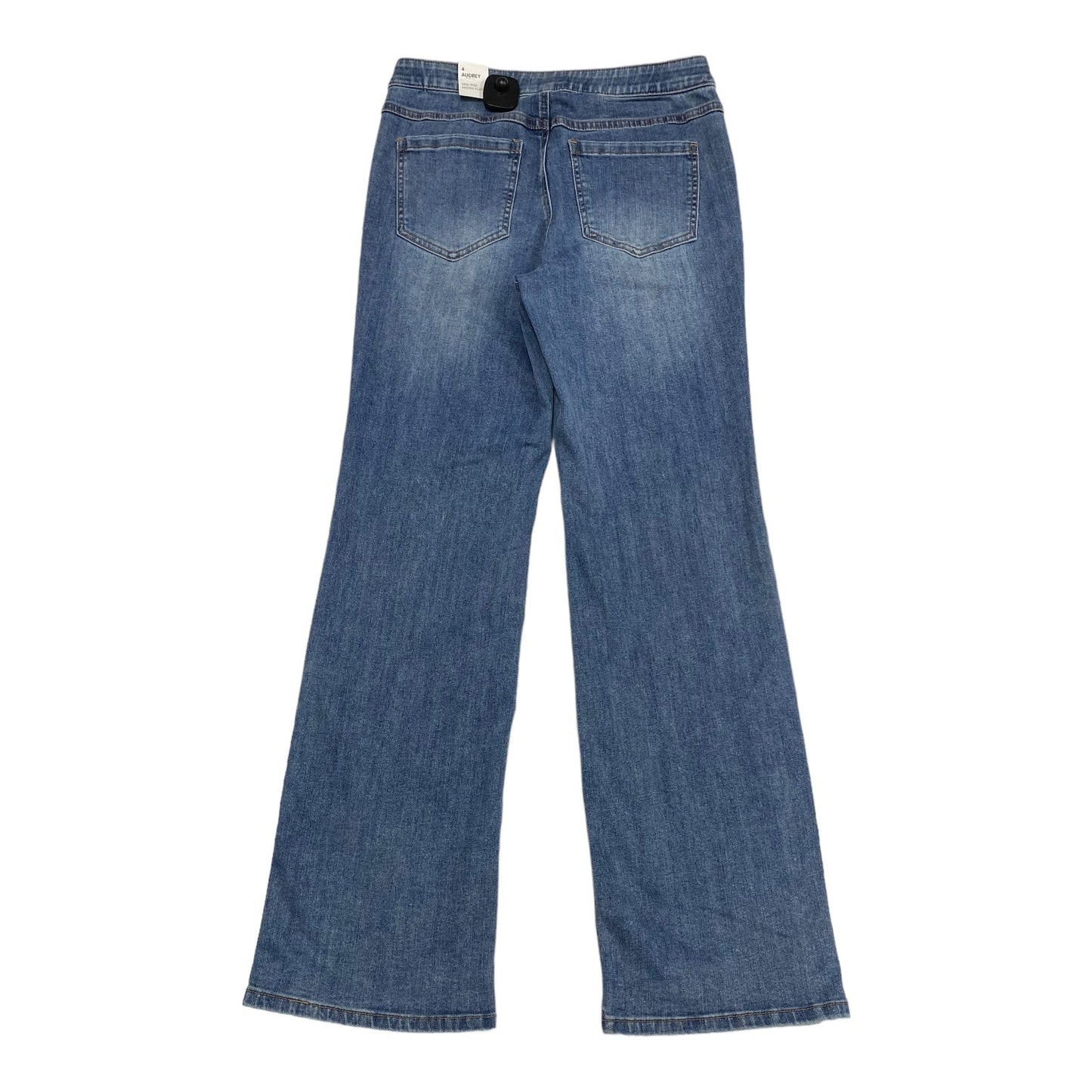 Jeans Flared By Tribal In Blue Denim, Size: 4