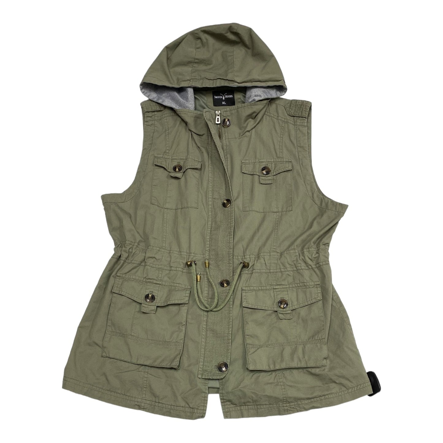 Vest Other By switch hoods In Green, Size: Xl