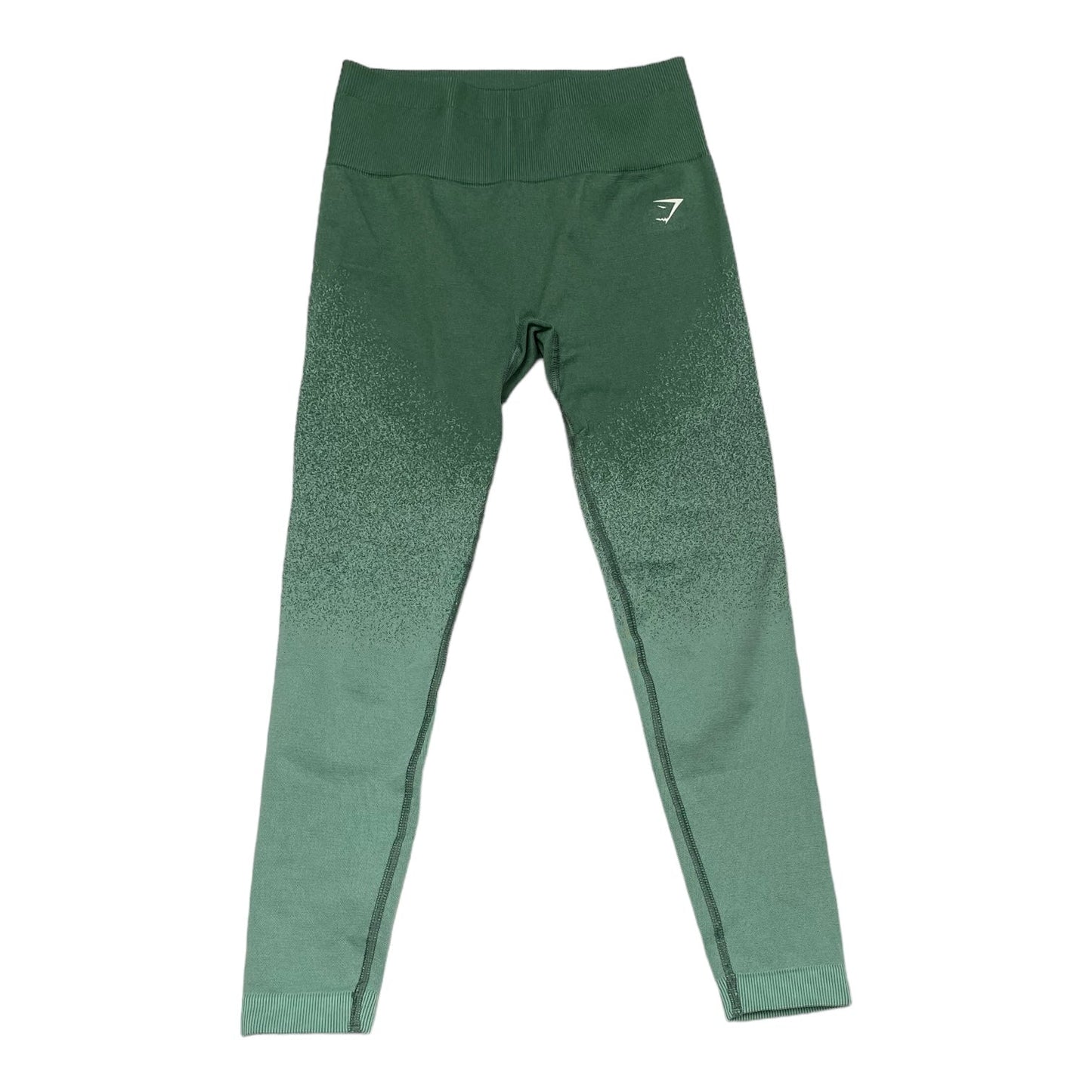 Athletic Leggings By Gym Shark In Green, Size: S