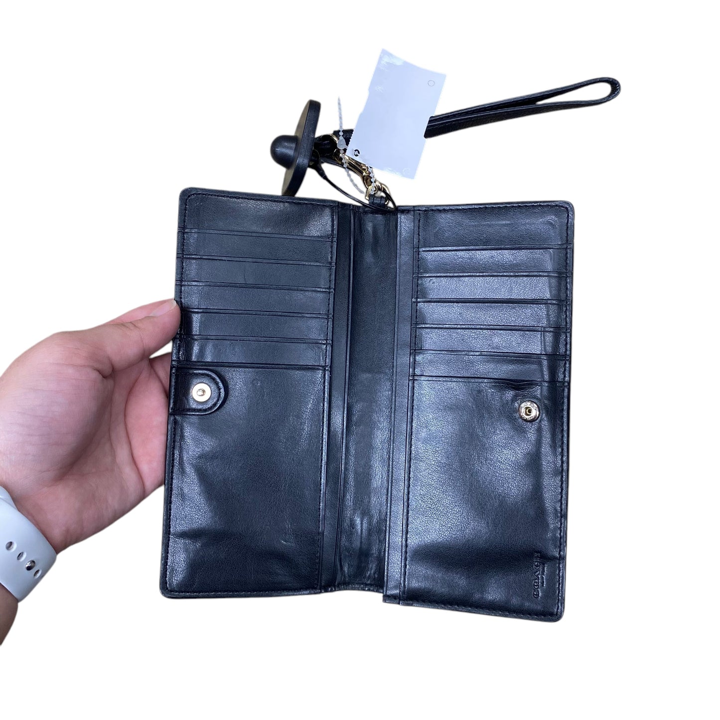 Wallet Designer By Coach, Size: Large