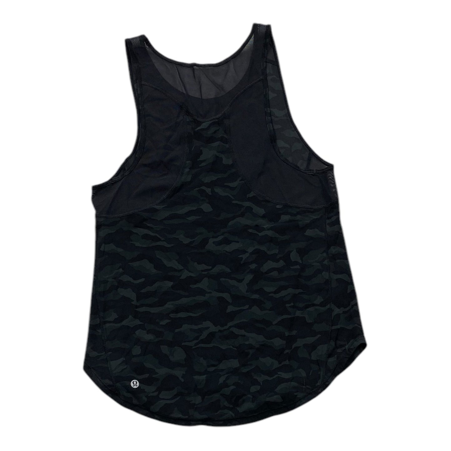 Athletic Tank Top By Lululemon In Camouflage Print, Size: S