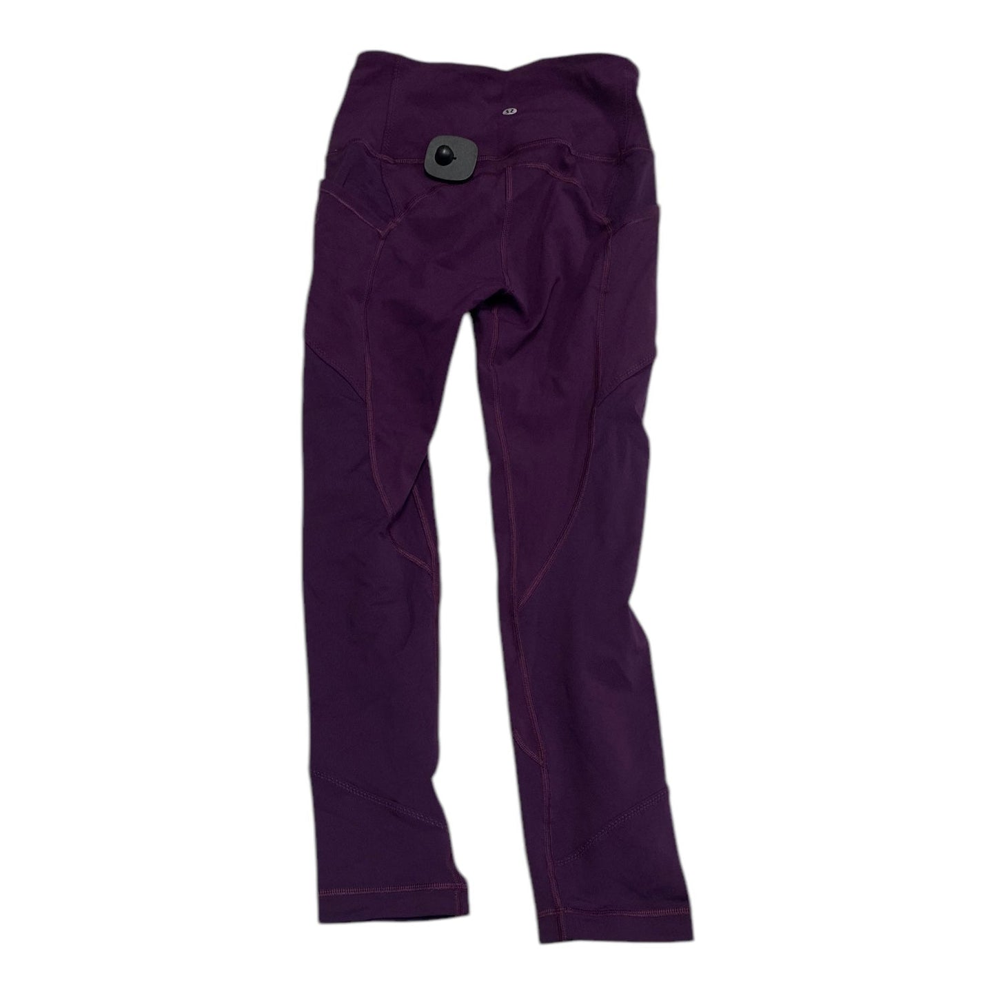 Athletic Leggings By Lululemon In Purple, Size: 4