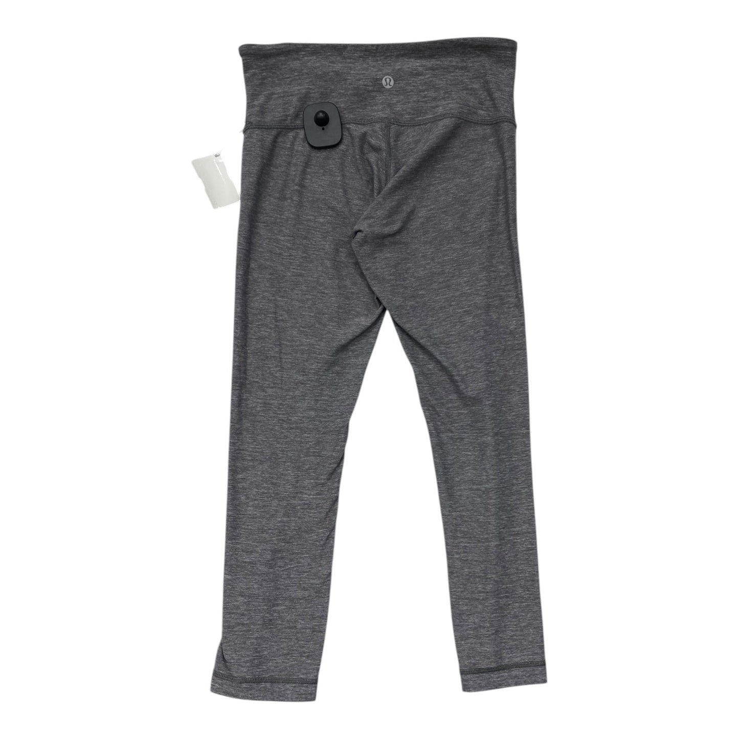 Athletic Capris By Lululemon In Grey, Size: 4