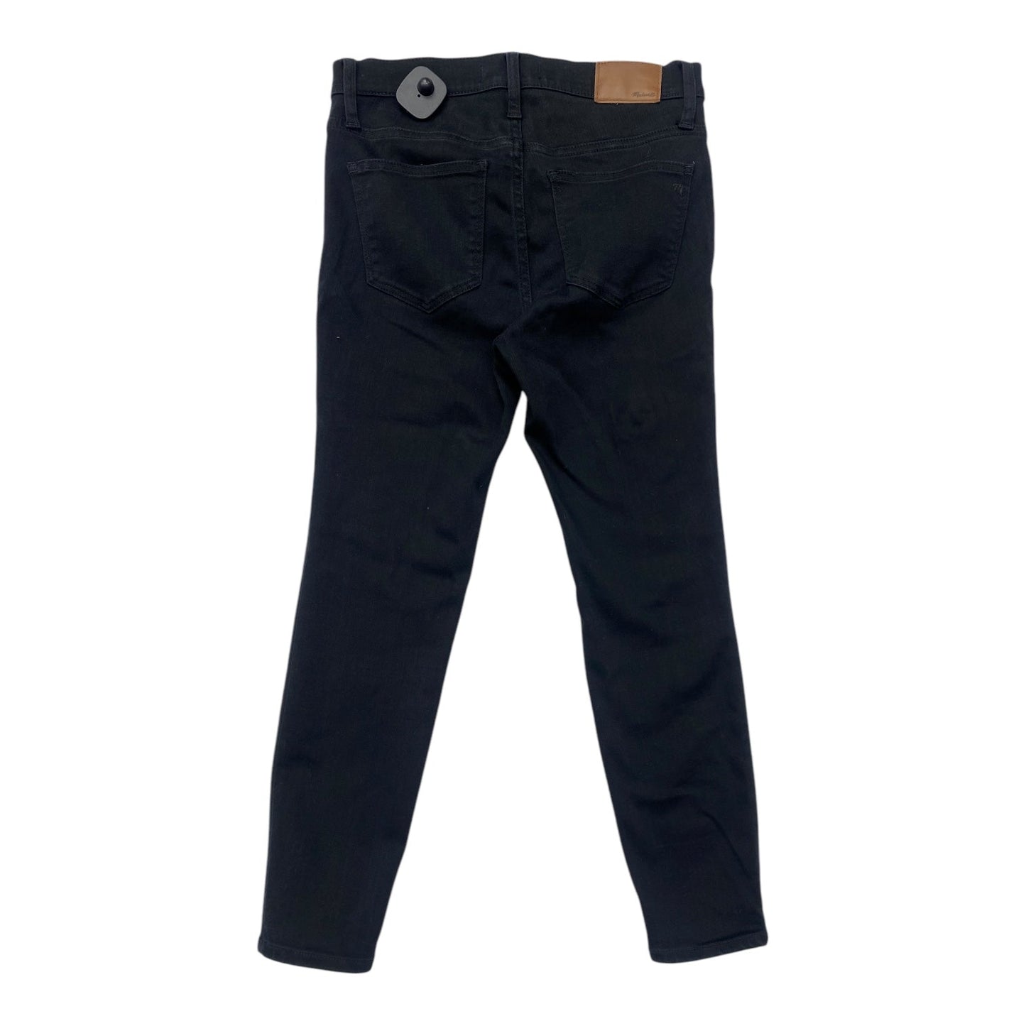 Jeans Skinny By Madewell In Black Denim, Size: 6p