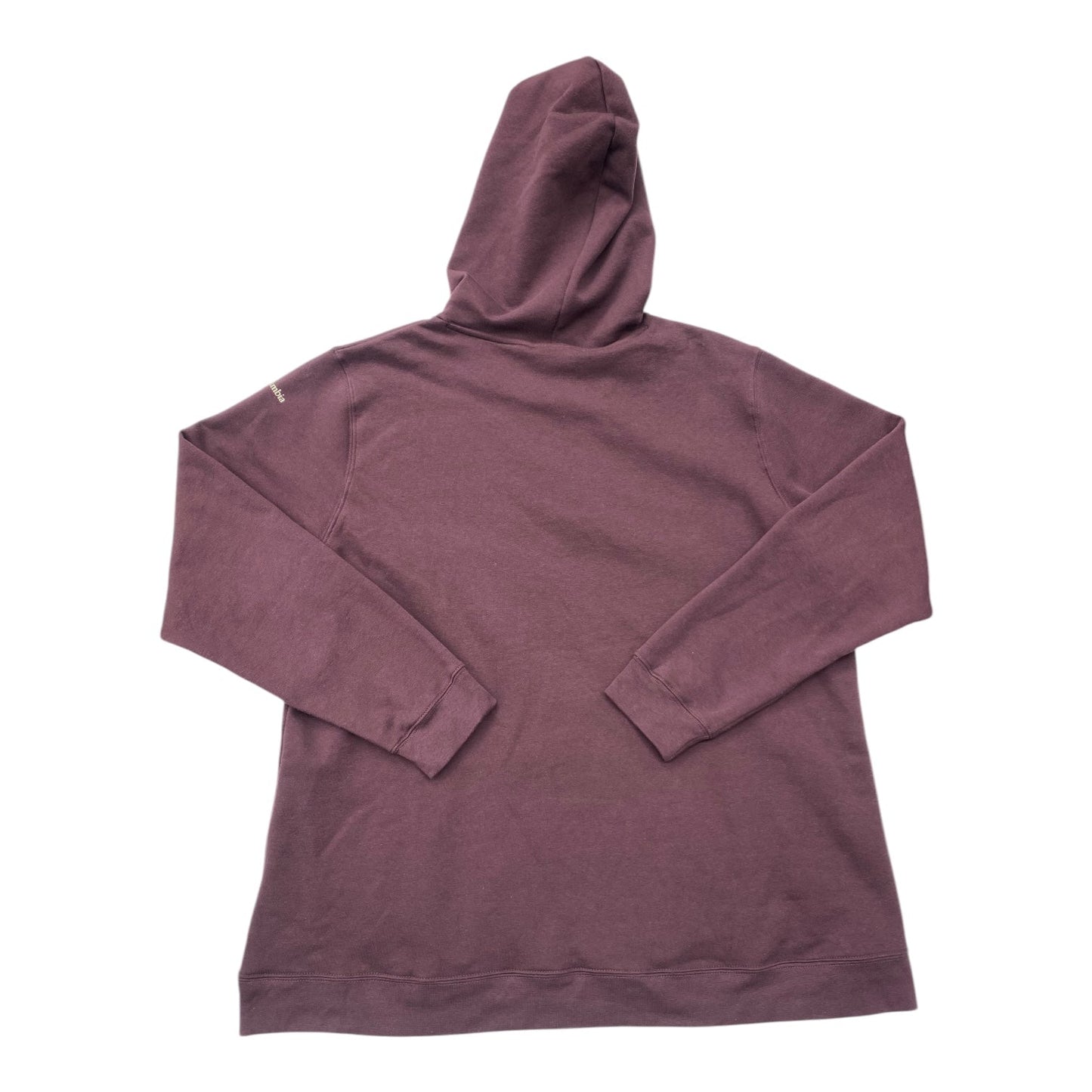 Sweatshirt Hoodie By Columbia In Maroon, Size: 2x