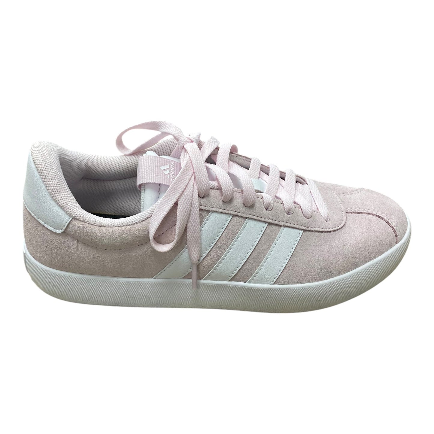 Shoes Athletic By Adidas In Pink & White, Size: 10