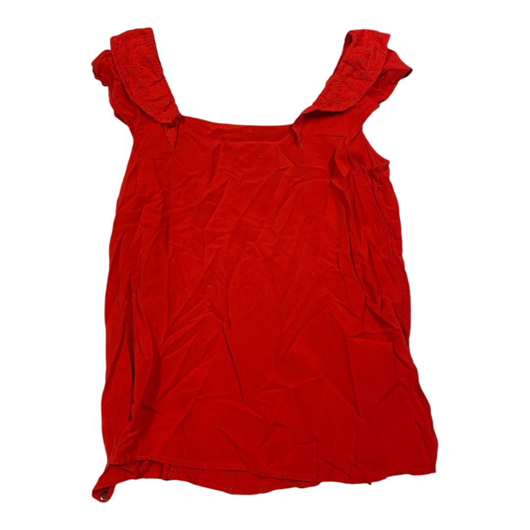 Top Sleeveless By Maurices In Red, Size: Xl