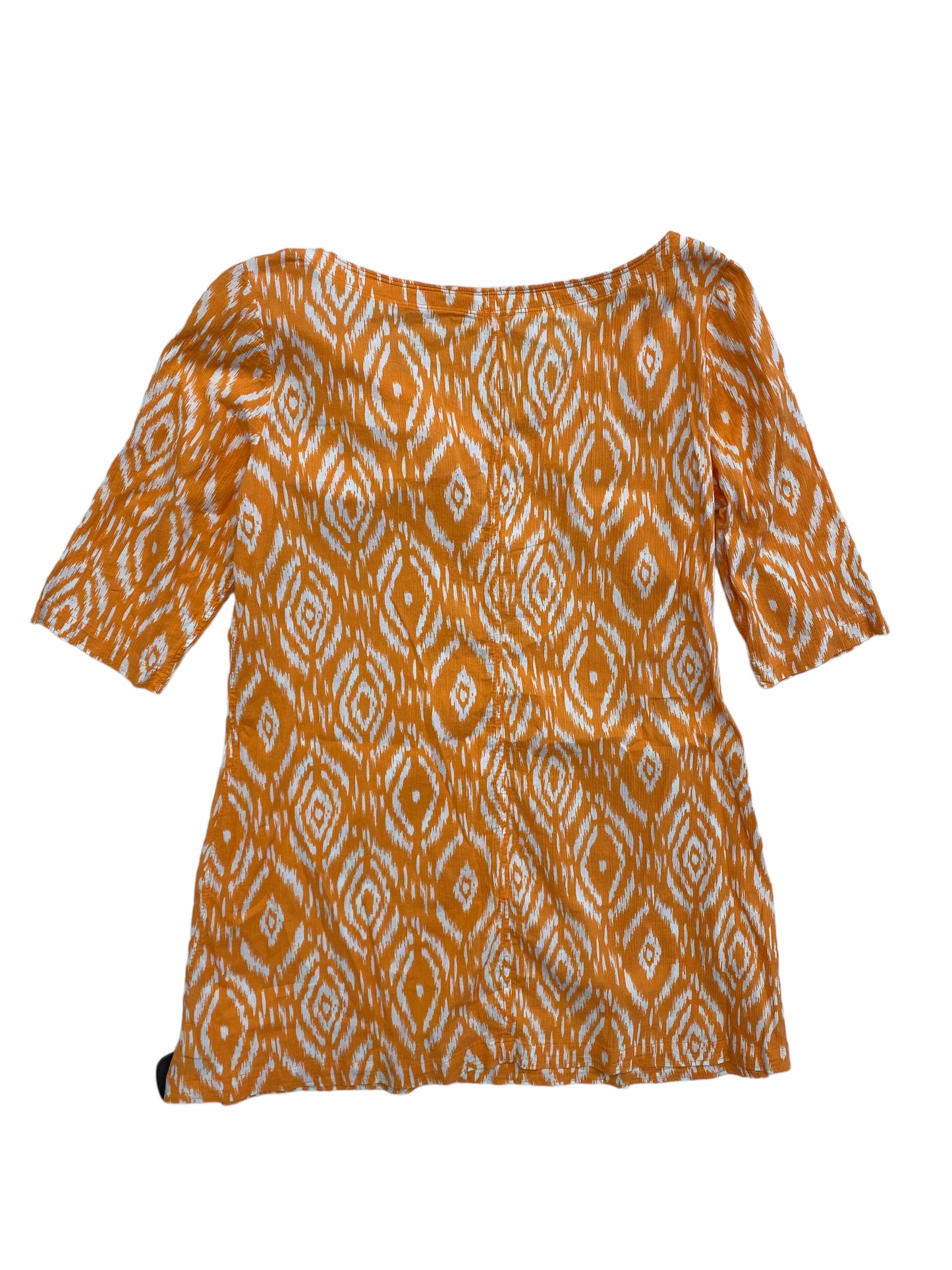 Orange Dress Casual Short Cmc, Size M