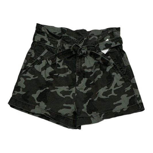 Camouflage Print Shorts Dl1961, Size 8