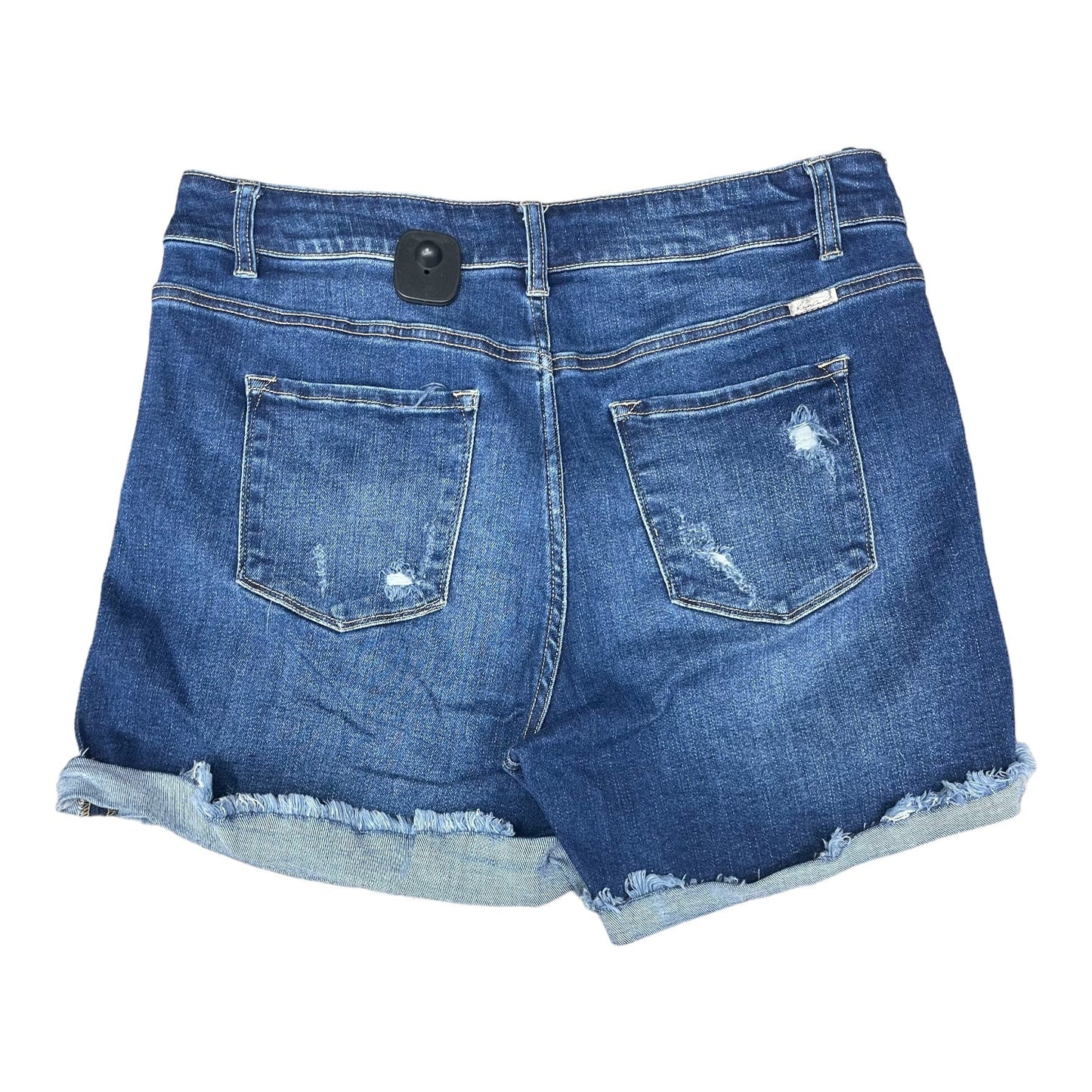 Blue Denim Shorts Kancan, Size 16