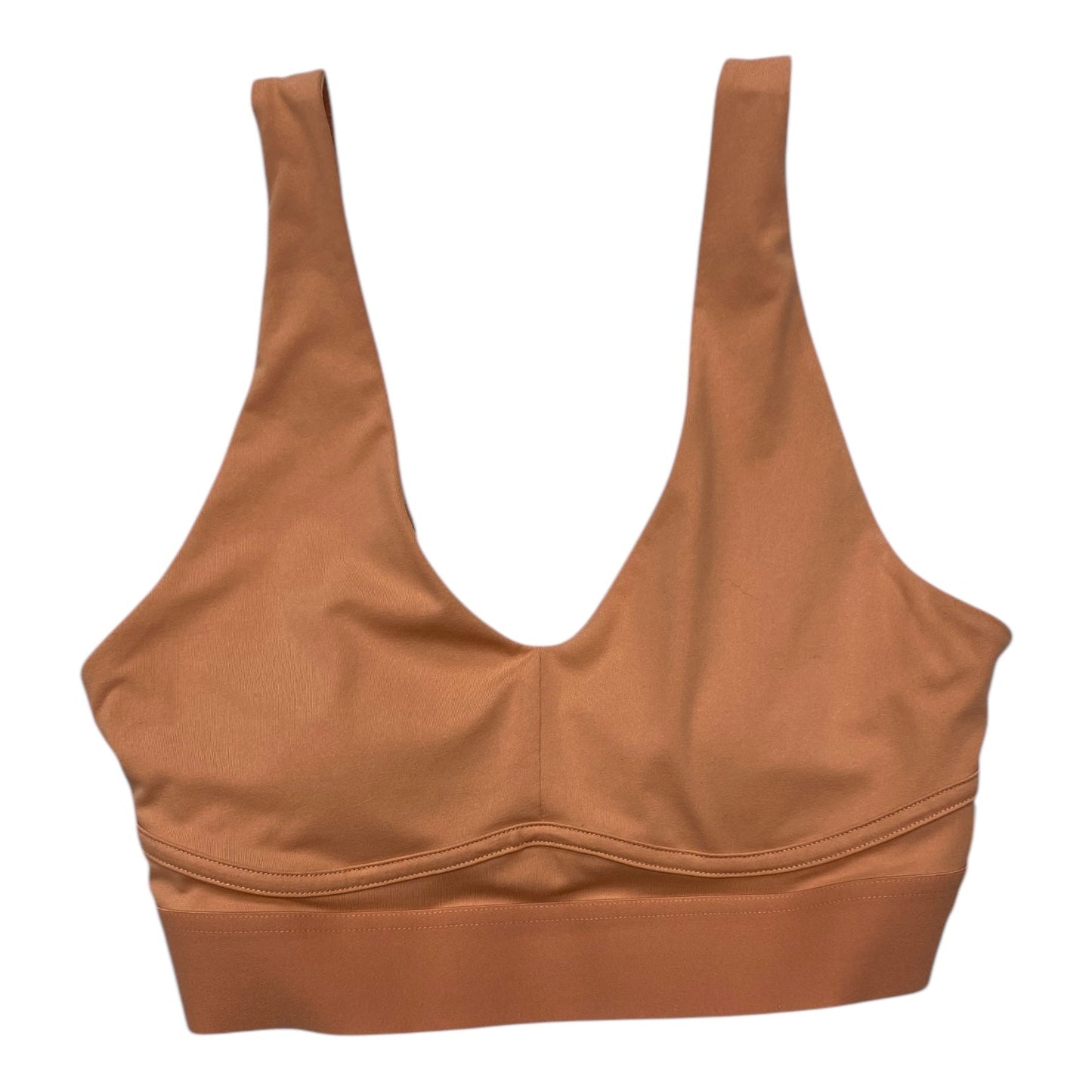 Athletic Bra By Fabletics In Orange, Size: M