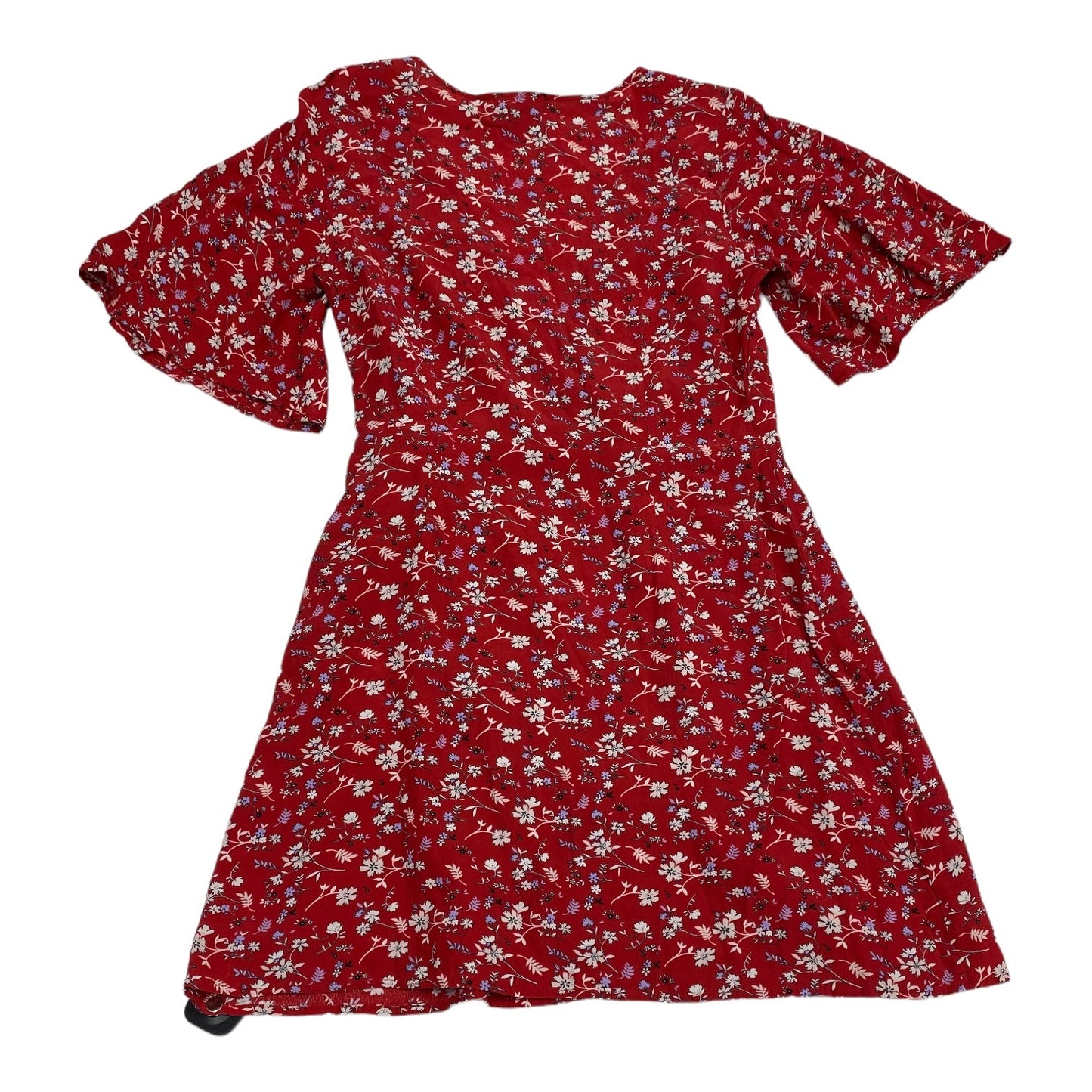 Red & White Dress Casual Midi Sanctuary, Size S