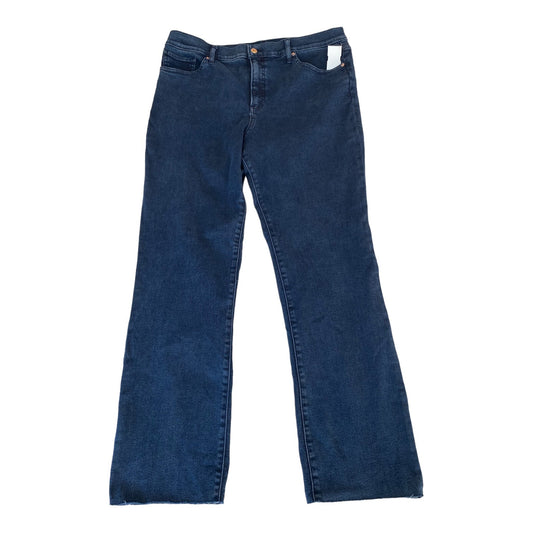 Blue Denim Jeans Straight Express, Size 16l