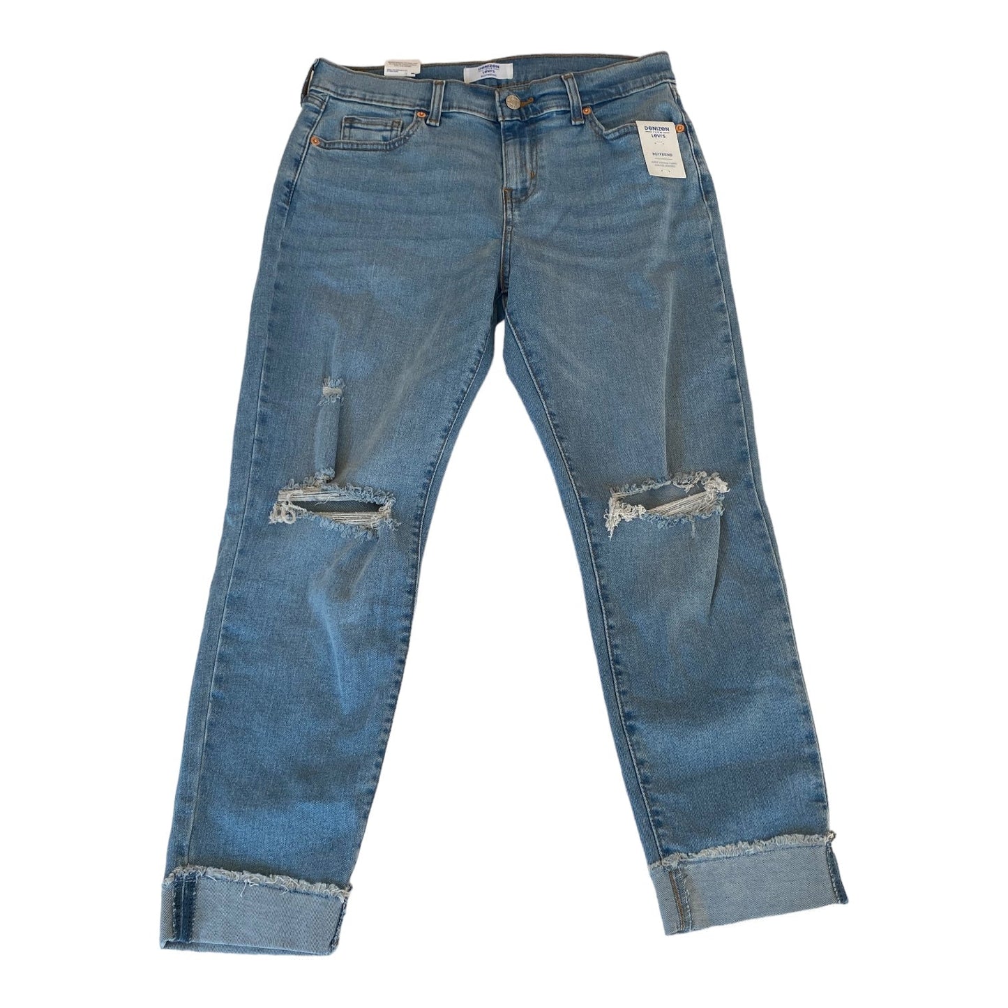 Blue Denim Jeans Boyfriend Denizen By Levis, Size 2