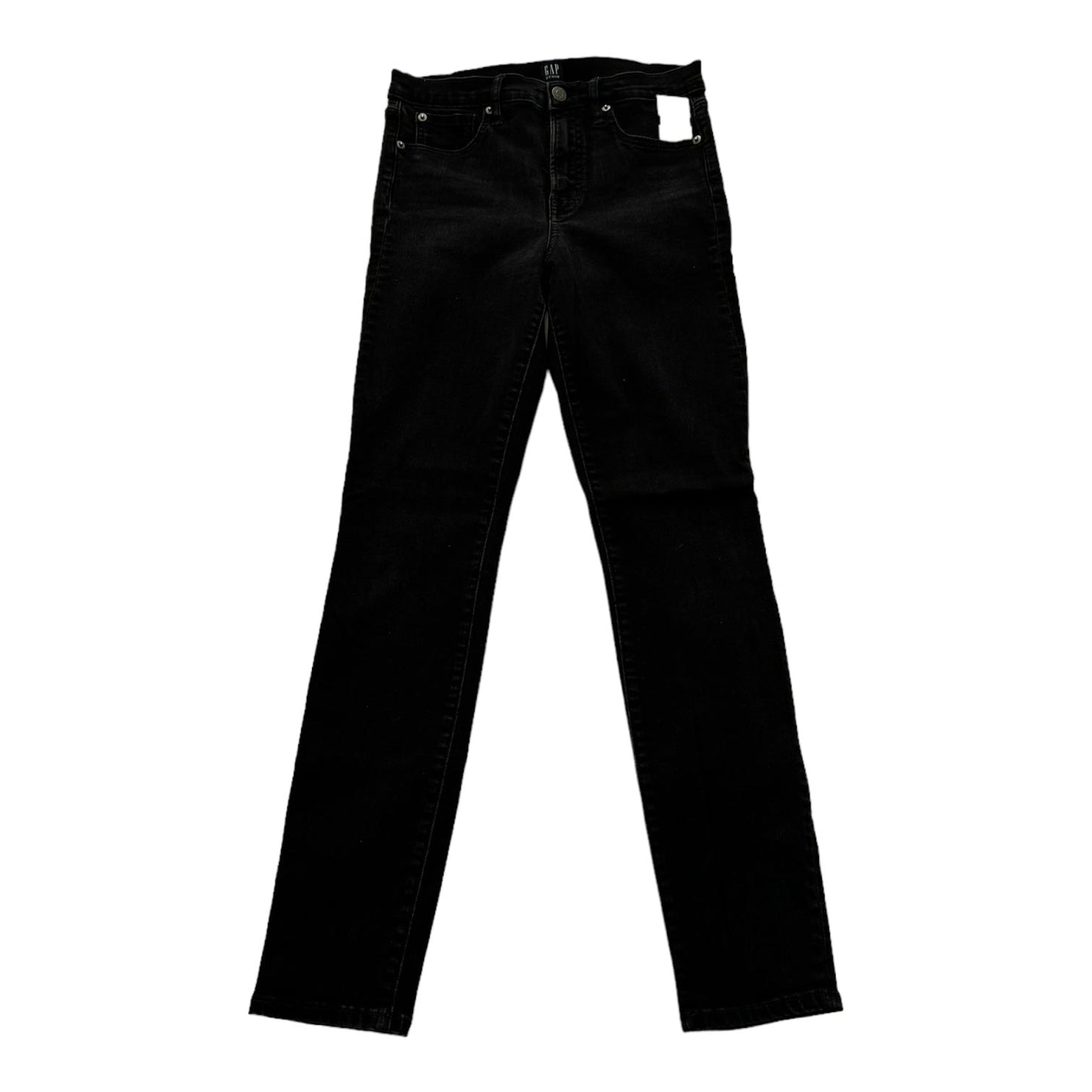 Black Denim Jeans Skinny Gap, Size 4