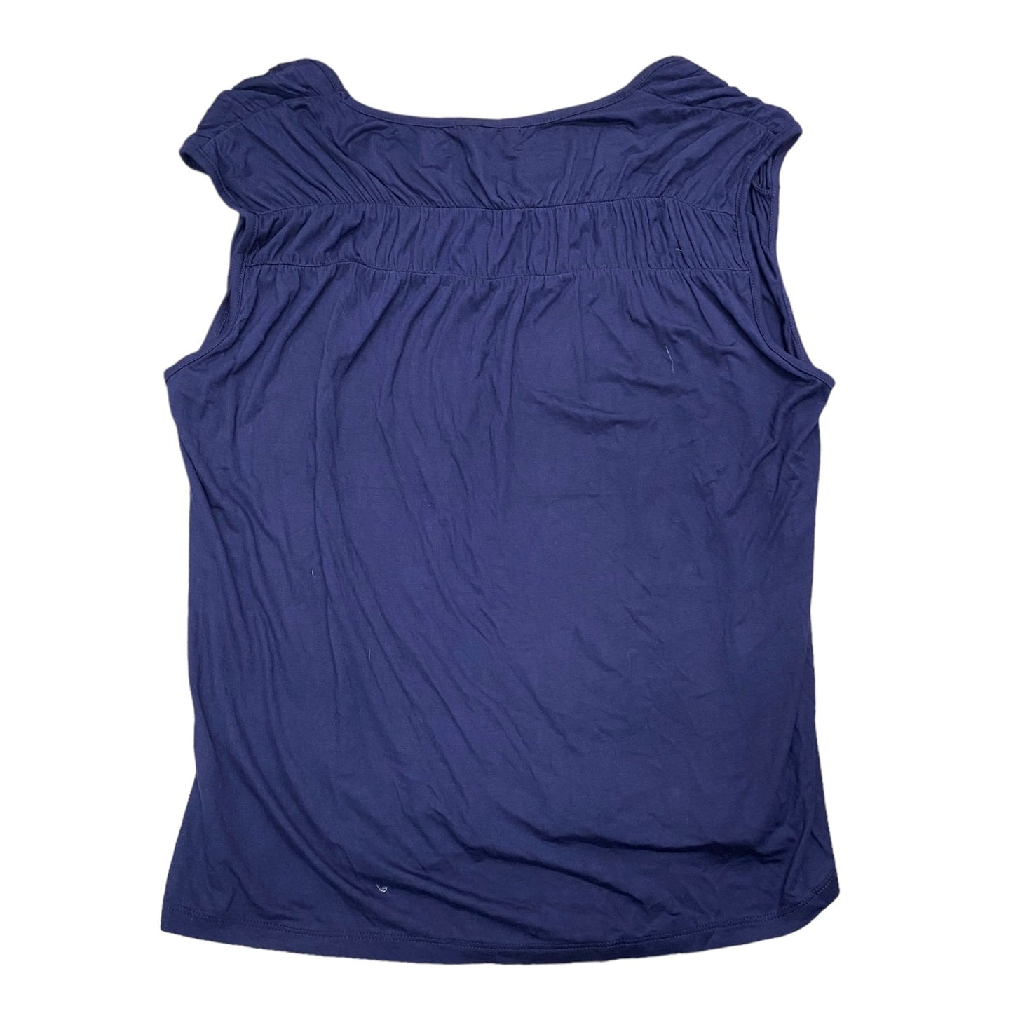 Navy Top Sleeveless Staccato, Size L