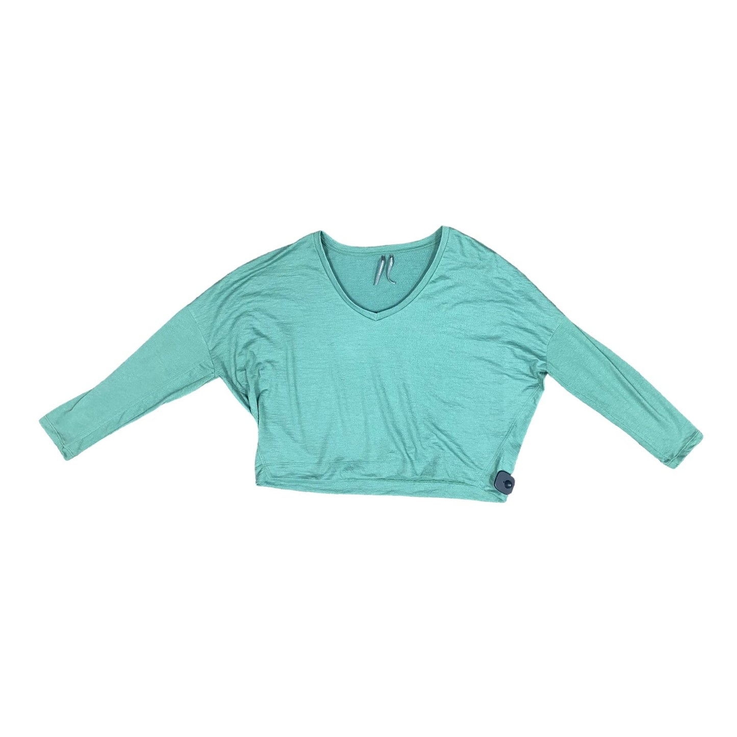 Green Top Long Sleeve Anthropologie, Size M