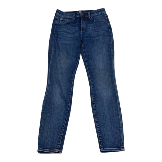 Blue Denim Jeans Skinny Gap, Size 8