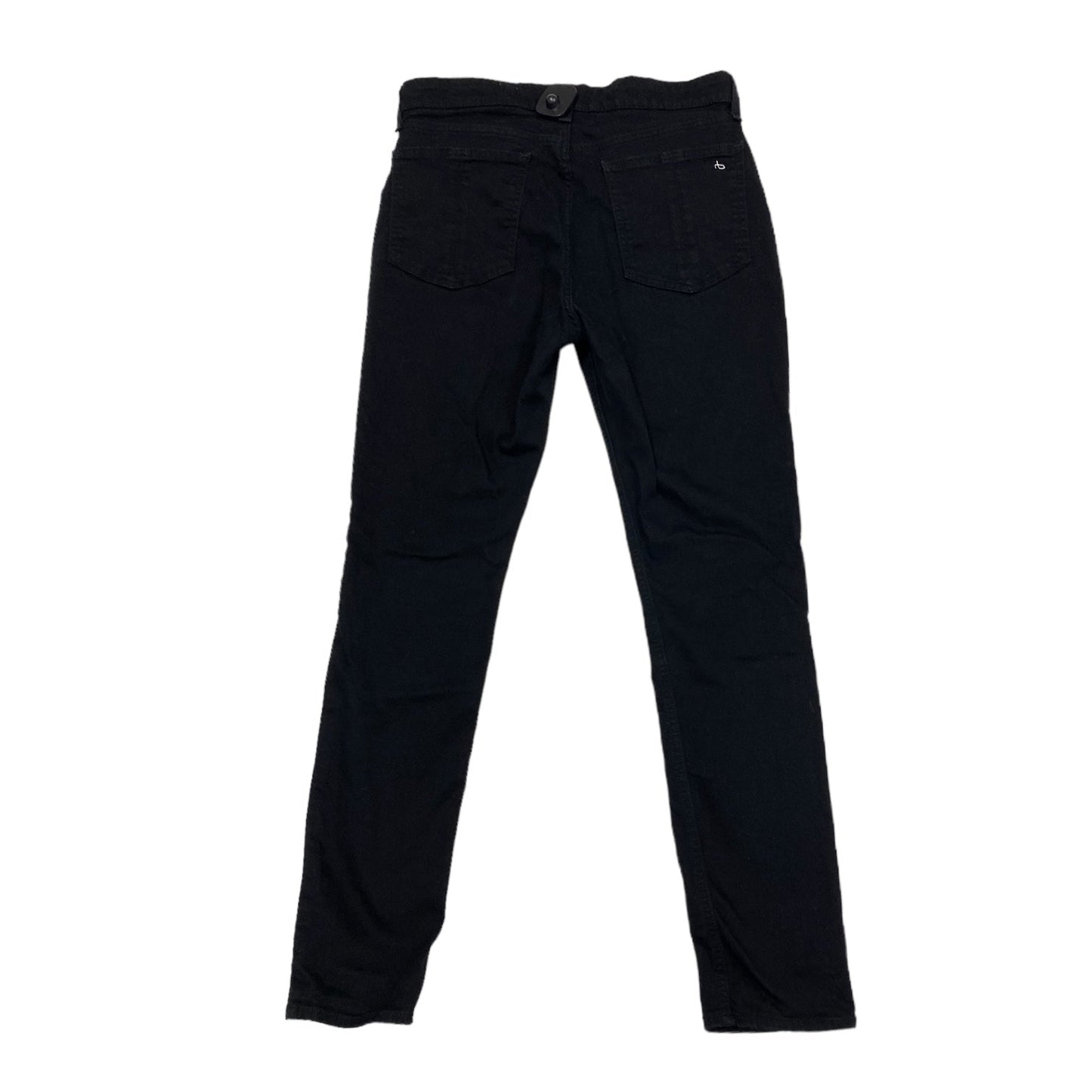 Black Denim Jeans Skinny Rag And Bone, Size 10