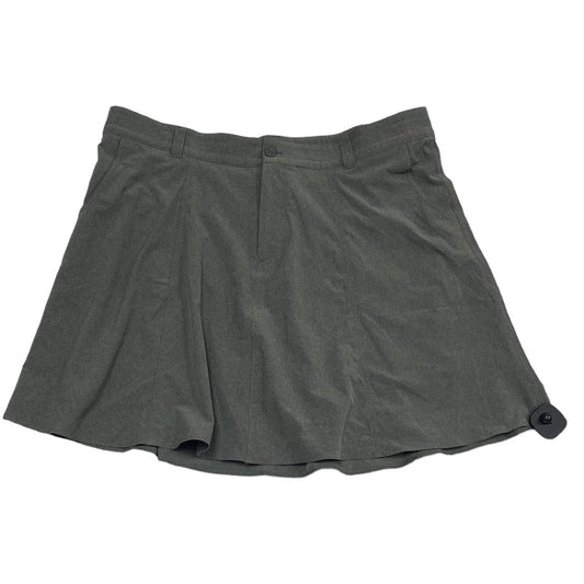 Grey Athletic Skirt Eddie Bauer, Size 18