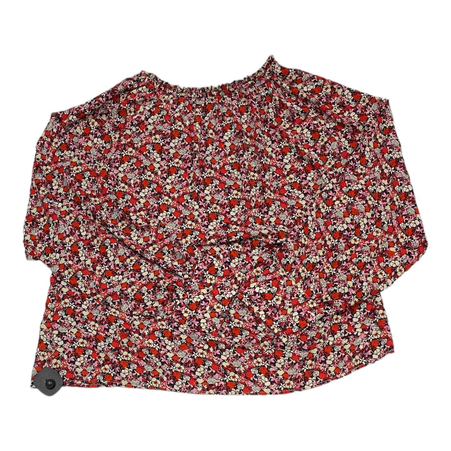 Floral Print Top Long Sleeve Sanctuary, Size Xl