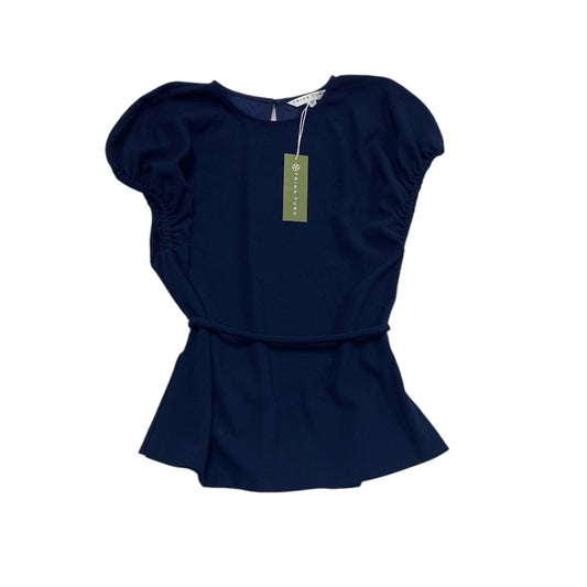 Top Sleeveless Designer By Trina Turk In Navy, Size: S