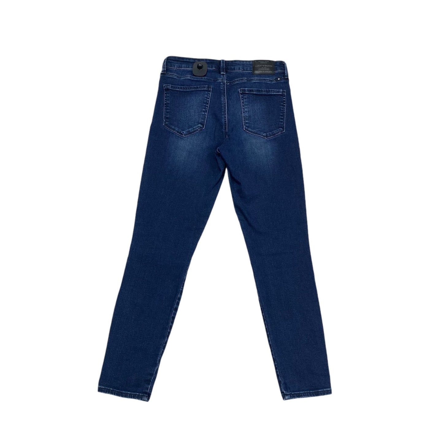 Jeans Skinny By Lucky Brand In Blue Denim, Size: 6