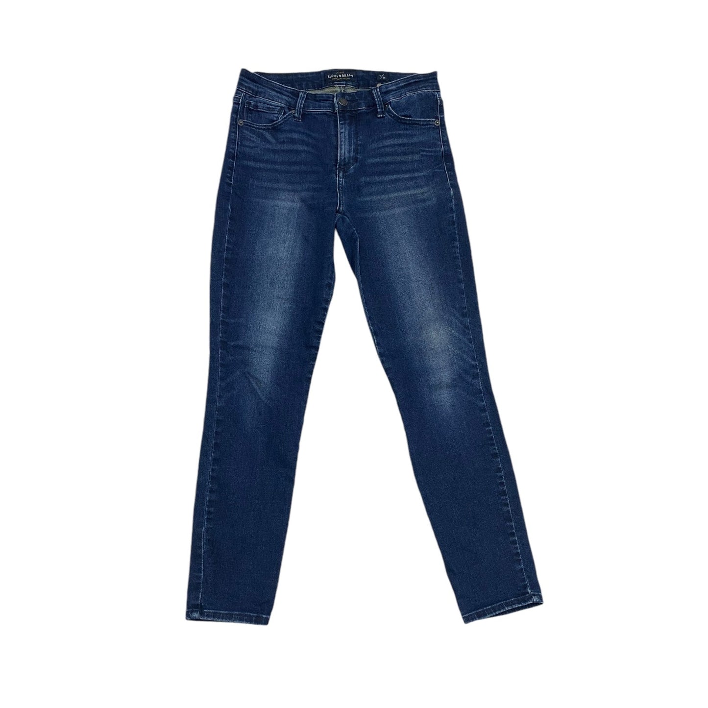 Jeans Skinny By Lucky Brand In Blue Denim, Size: 6