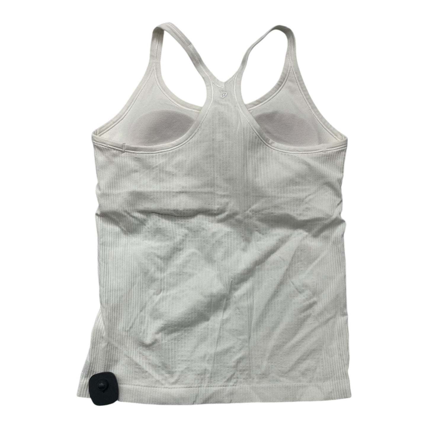 Athletic Tank Top By Lululemon In Cream, Size: 10