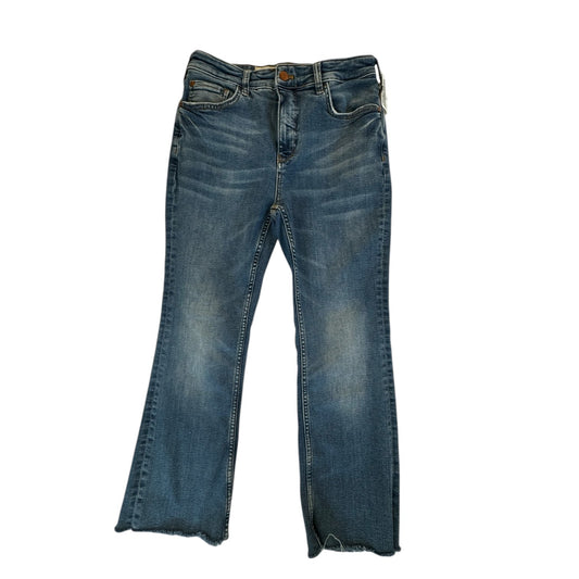 Jeans Straight By Pilcro In Blue Denim, Size: 10