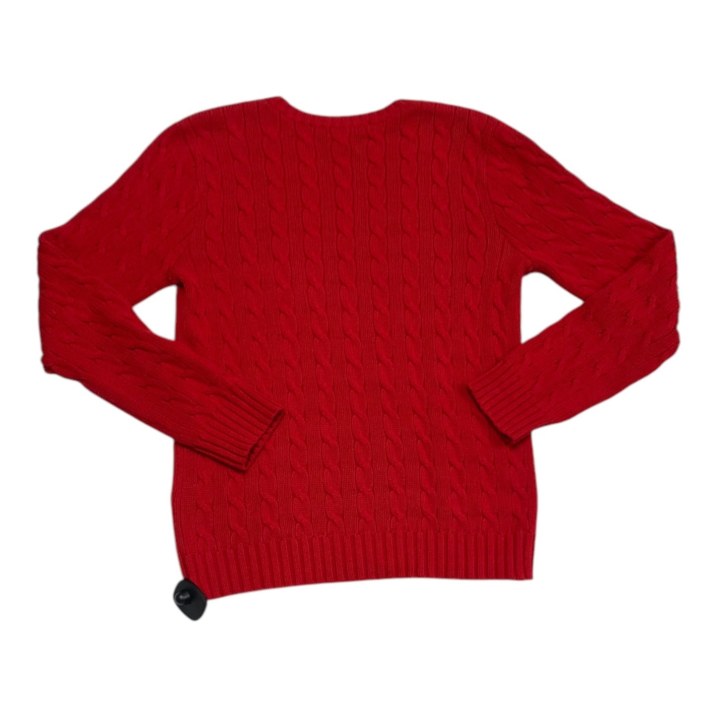 Sweater By Ralph Lauren Blue Label In Red, Size: L