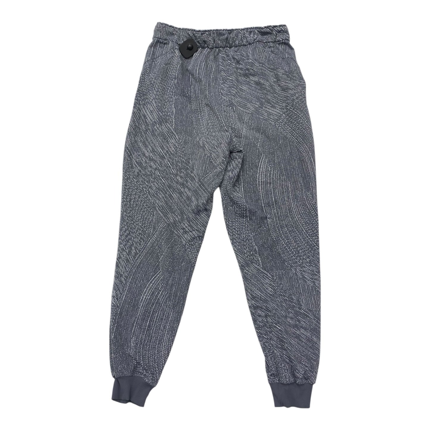 Athletic Pants By Lululemon In Grey & White, Size: 10