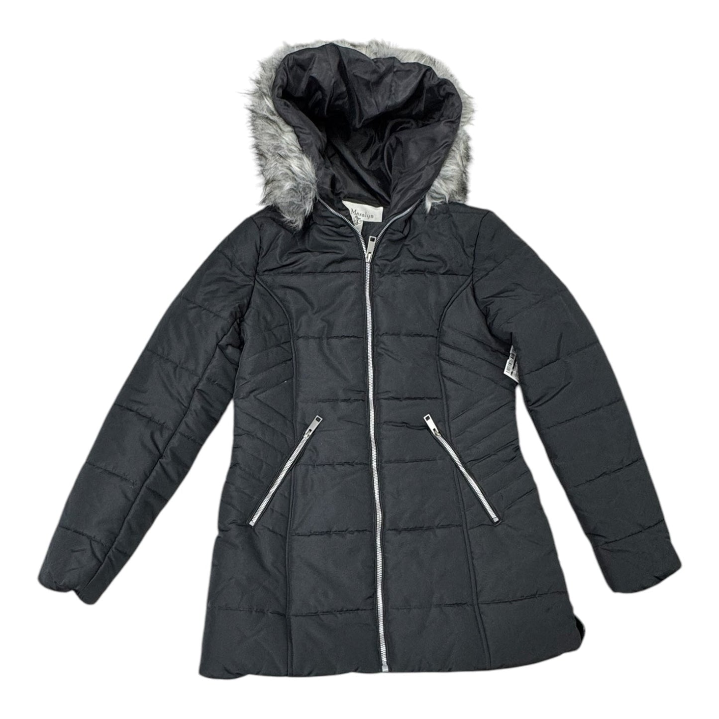 Coat Puffer & Quilted By MARALYN & ME In Grey, Size: S