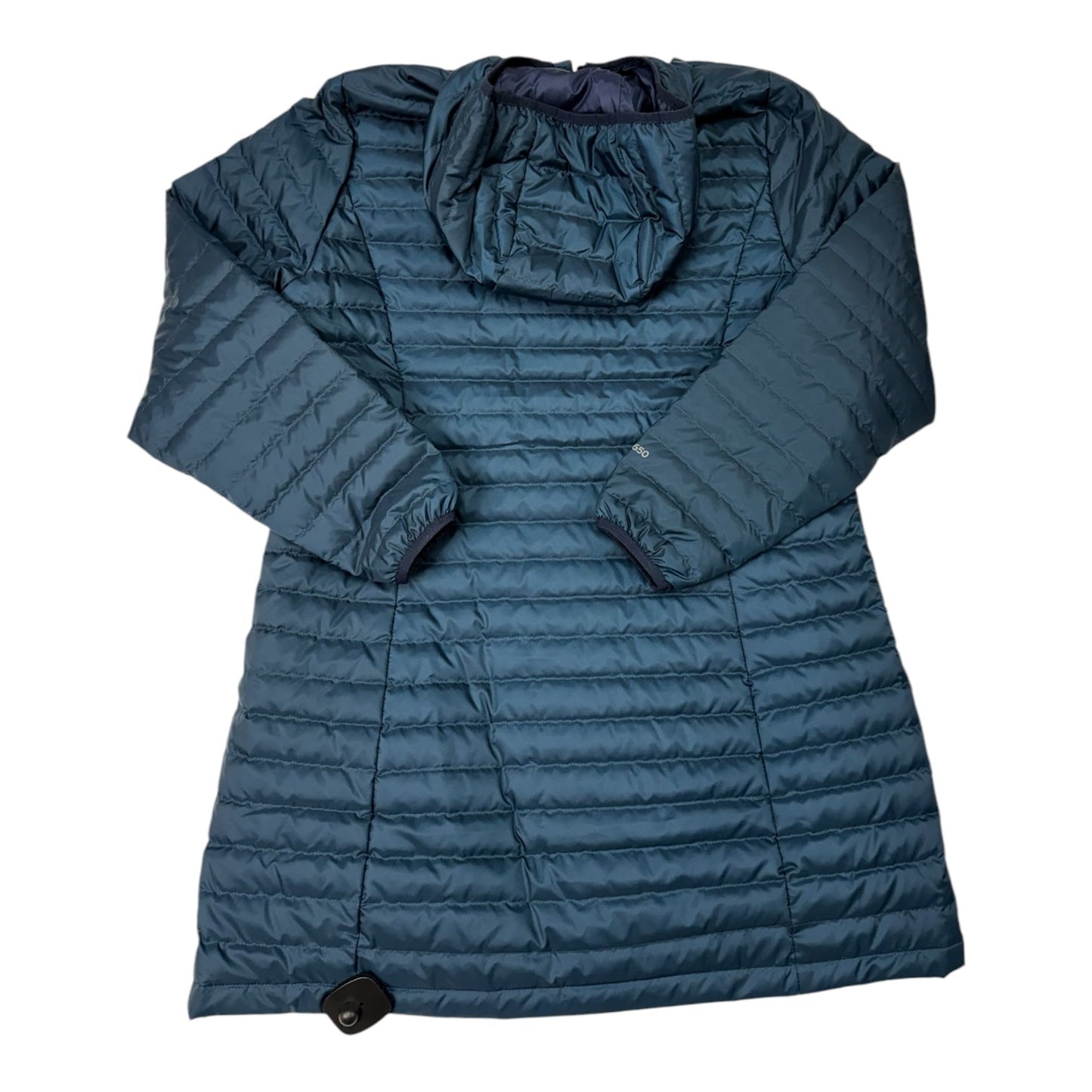 Coat Puffer & Quilted By Eddie Bauer In Teal, Size: L