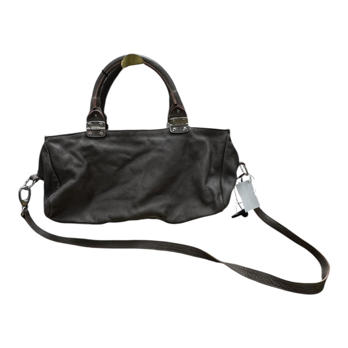 Handbag Leather By REGINA, Size: Medium