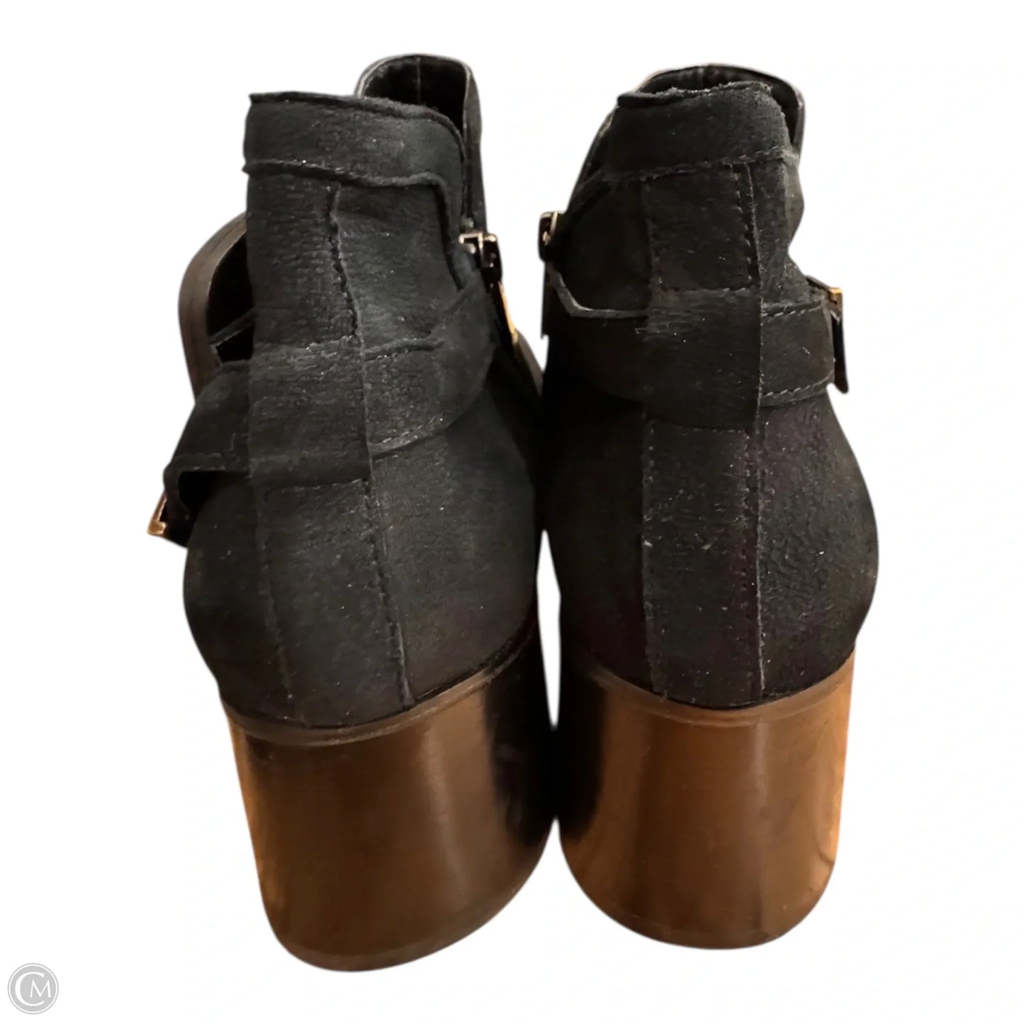 Boots Ankle Heels By Not Your Daughters Jeans In Black, Size: 8