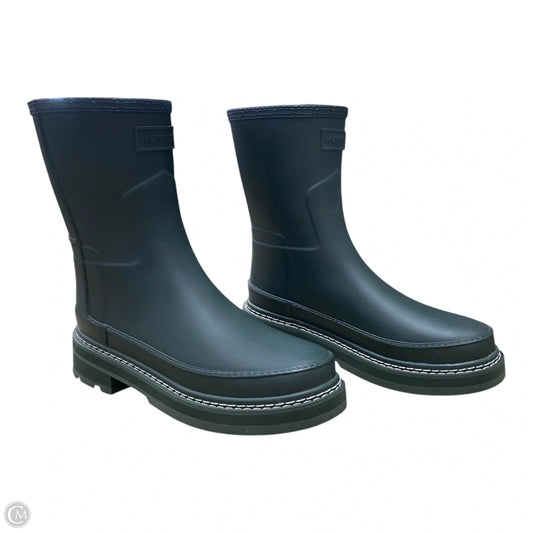 Boots Rain By Hunter In Green, Size: 7