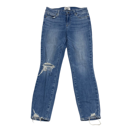 Jeans Skinny By Paige In Blue, Size: 6