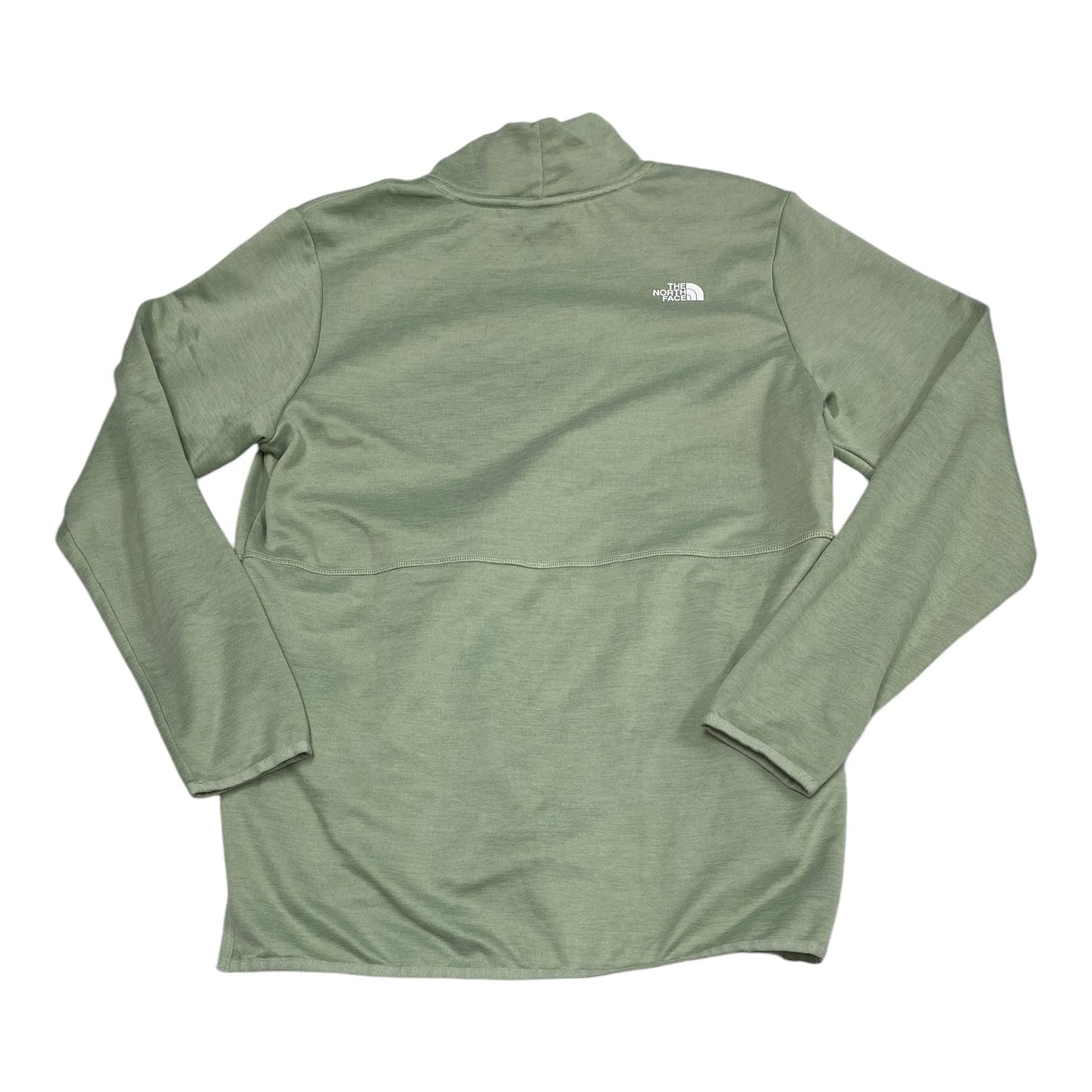 Athletic Sweatshirt Collar By The North Face In Green, Size: M