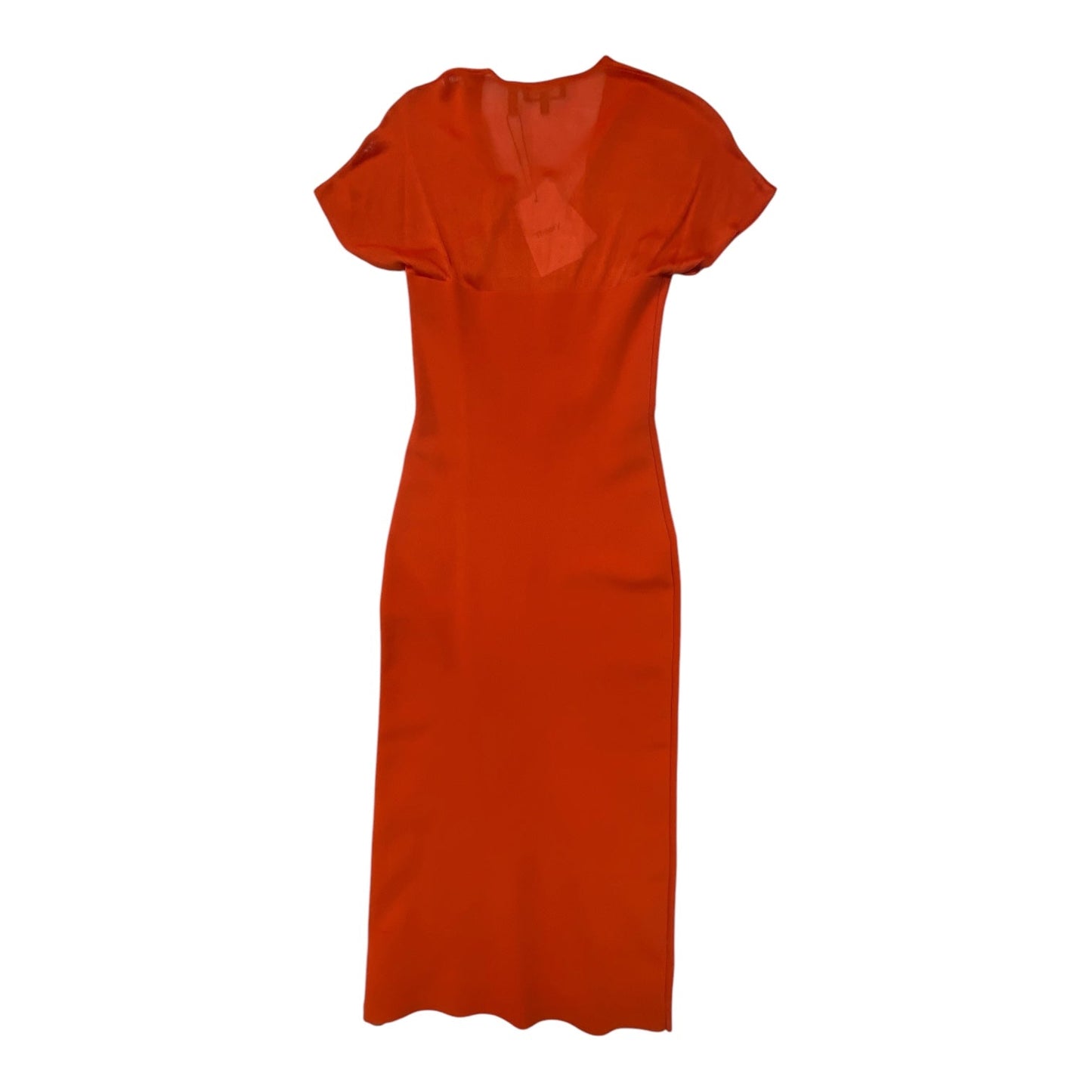 Dress Designer By Theory In Orange, Size: S