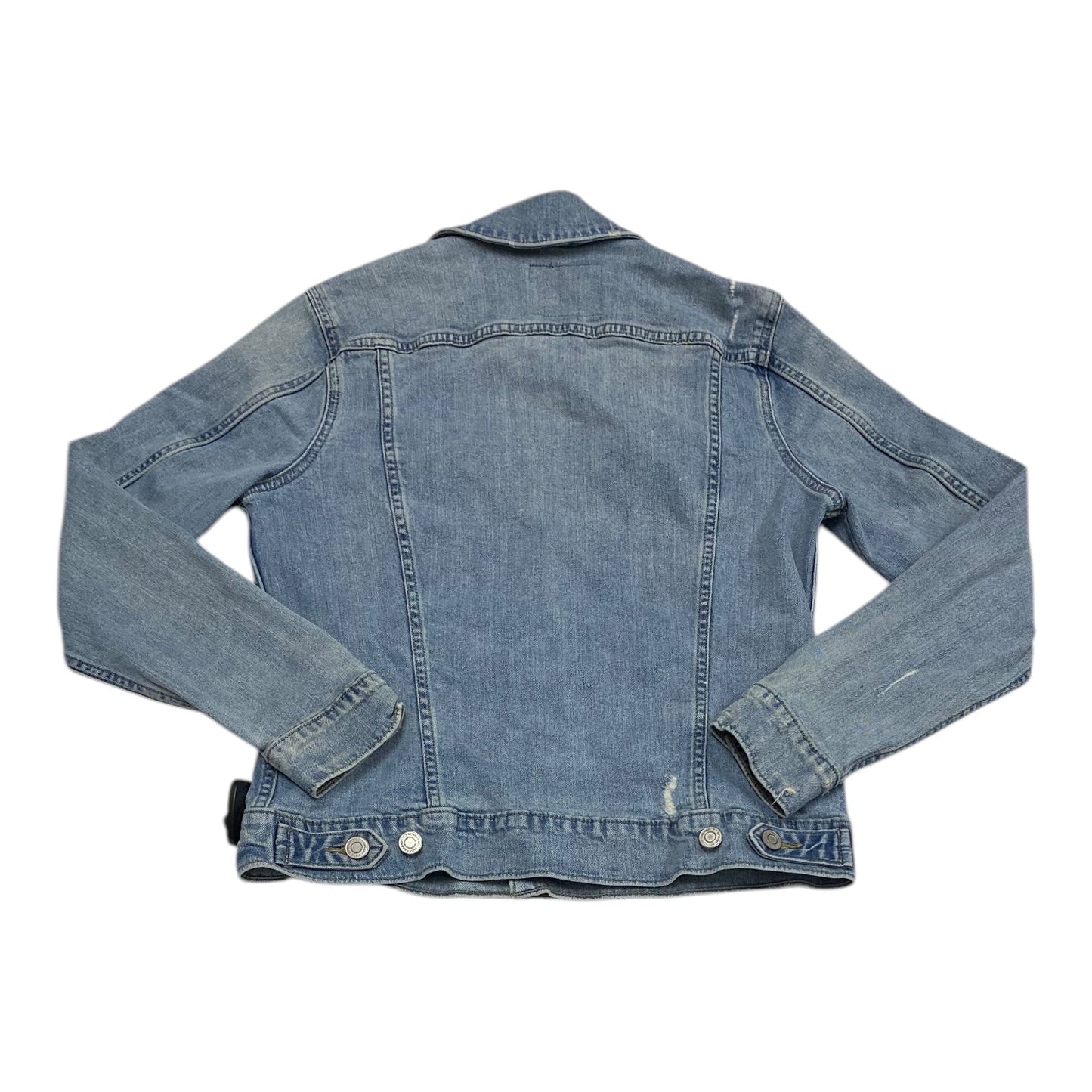 Jacket Denim By Lucky Brand In Blue, Size: Sp