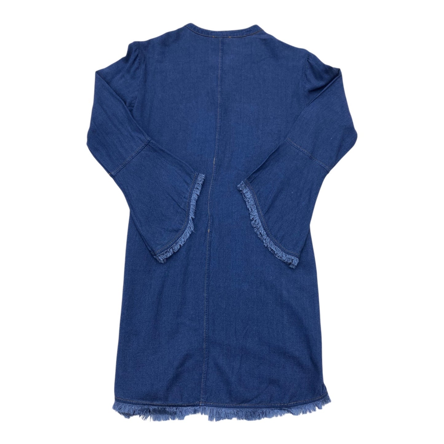 Dress Casual Midi By Splendid In Blue Denim, Size: Xs