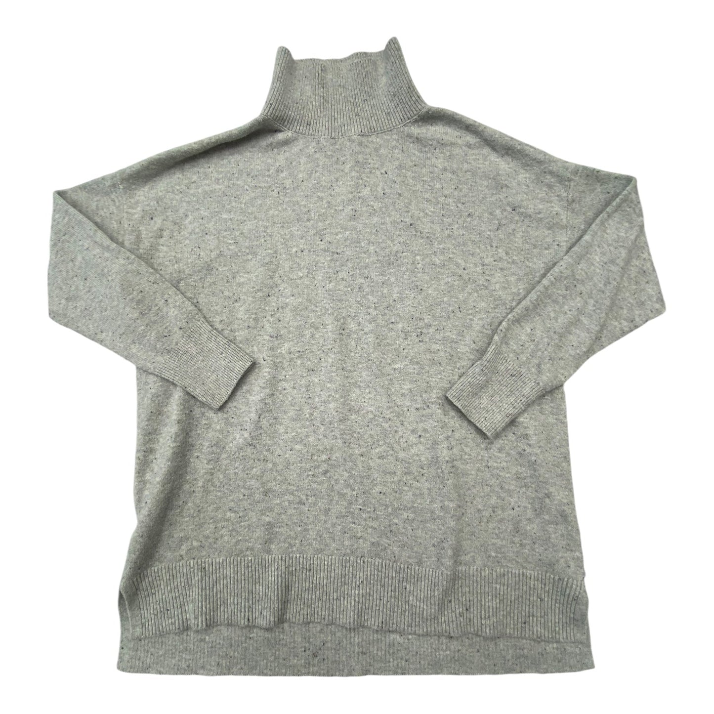 Sweater By Loft In Grey, Size: L