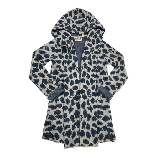 Sweater Cardigan By Field Flower In Animal Print, Size: Xs