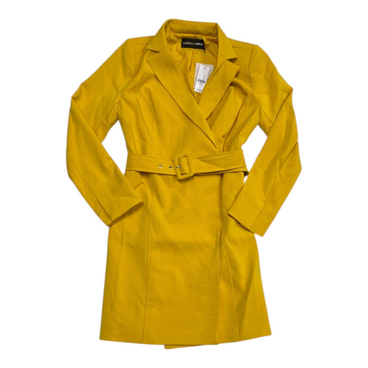 Dress Casual Midi By New York And Co In Yellow, Size: S