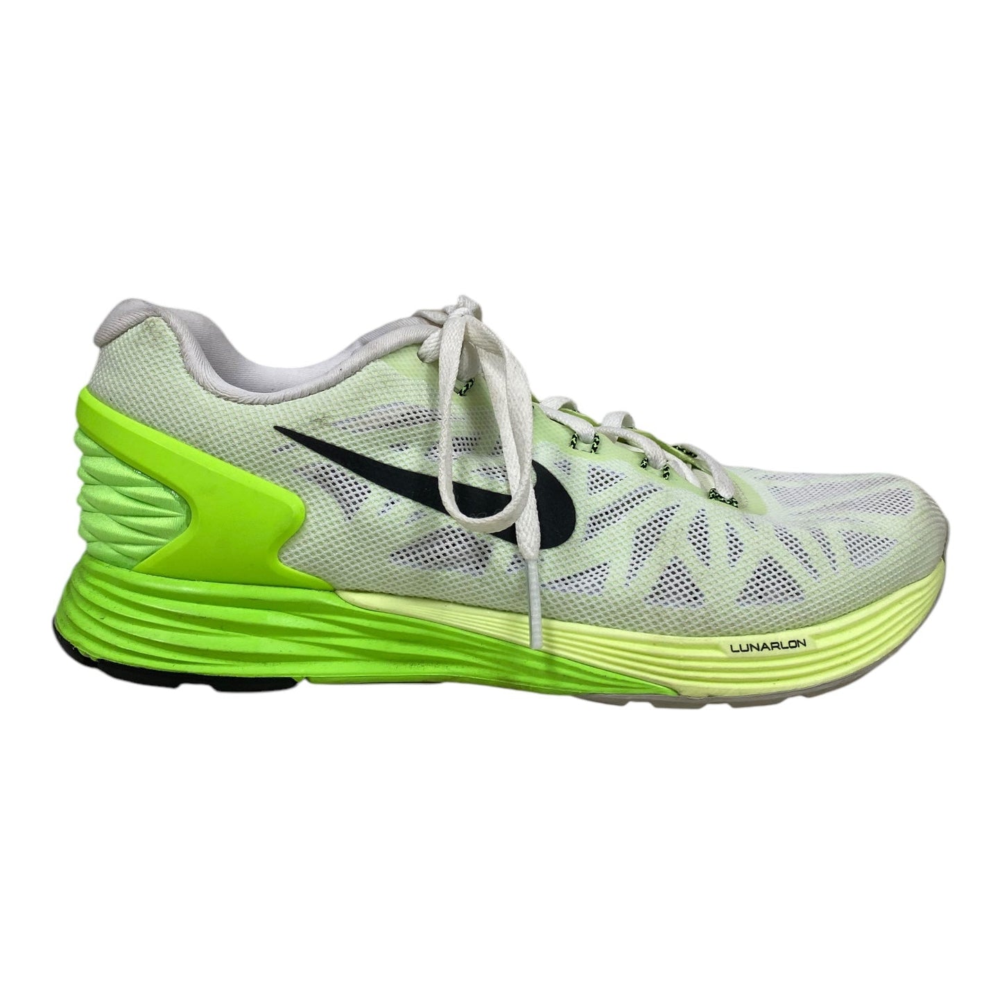 Shoes Athletic By Nike In Green & White, Size: 6